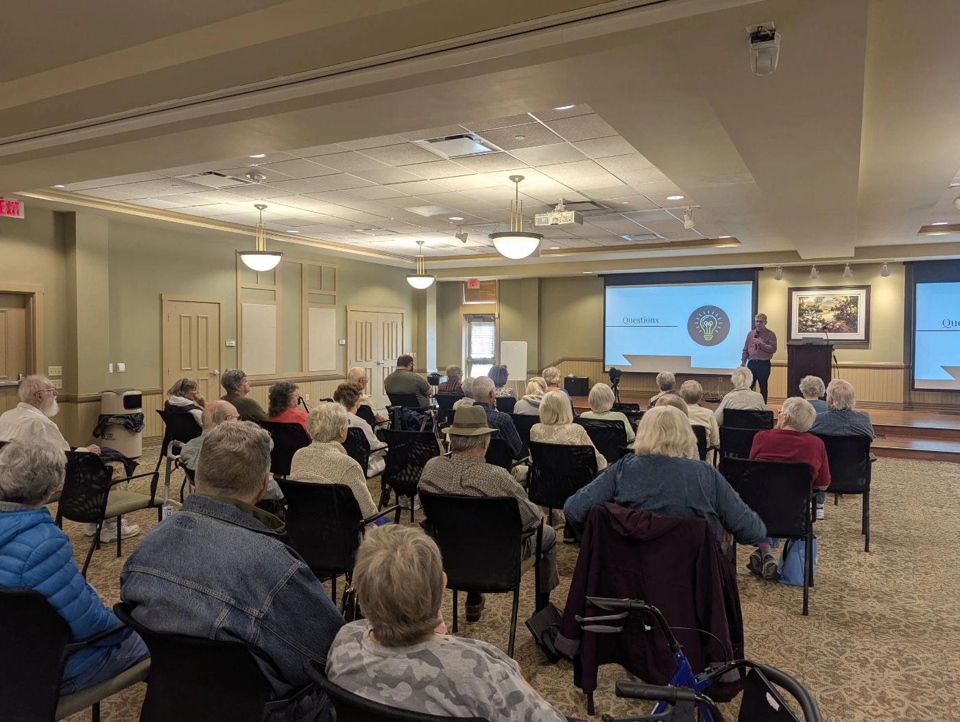 Golden Tech Tips cybersecurity training session for seniors, photo 1